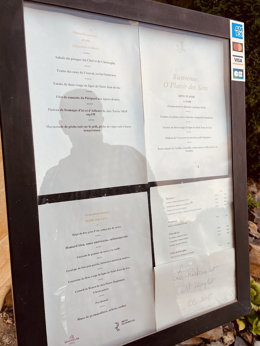 Menu O’ Plaisir Des Sens-4